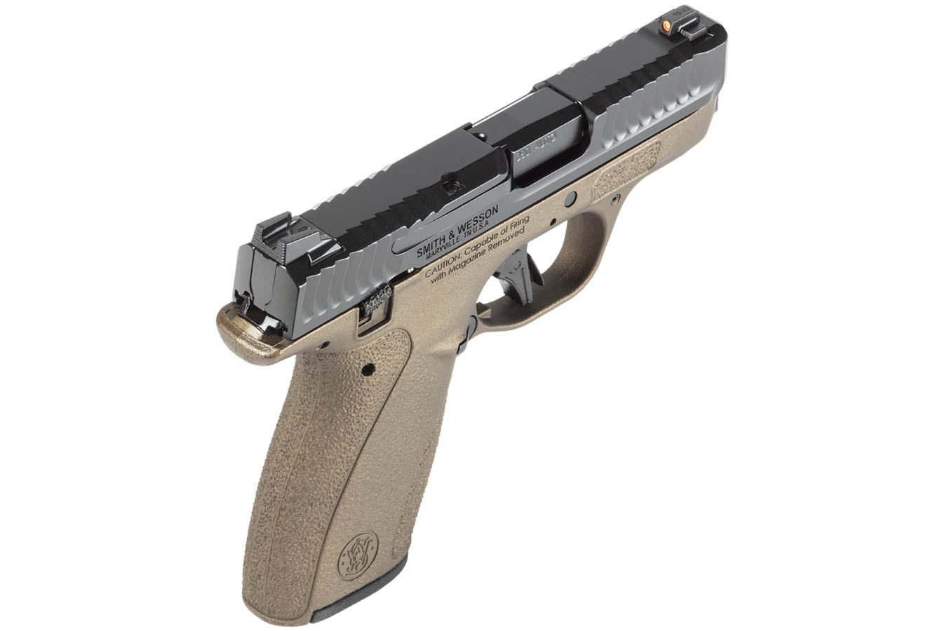 SMITH AND WESSON Bodyguard 2.0 380 ACP Pistol with Thumb Safety and Midnight Bronze Frame