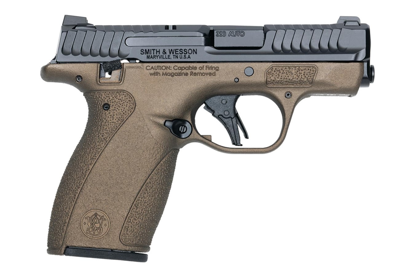 SMITH AND WESSON Bodyguard 2.0 380 ACP Pistol with Midnight Bronze Frame Finish