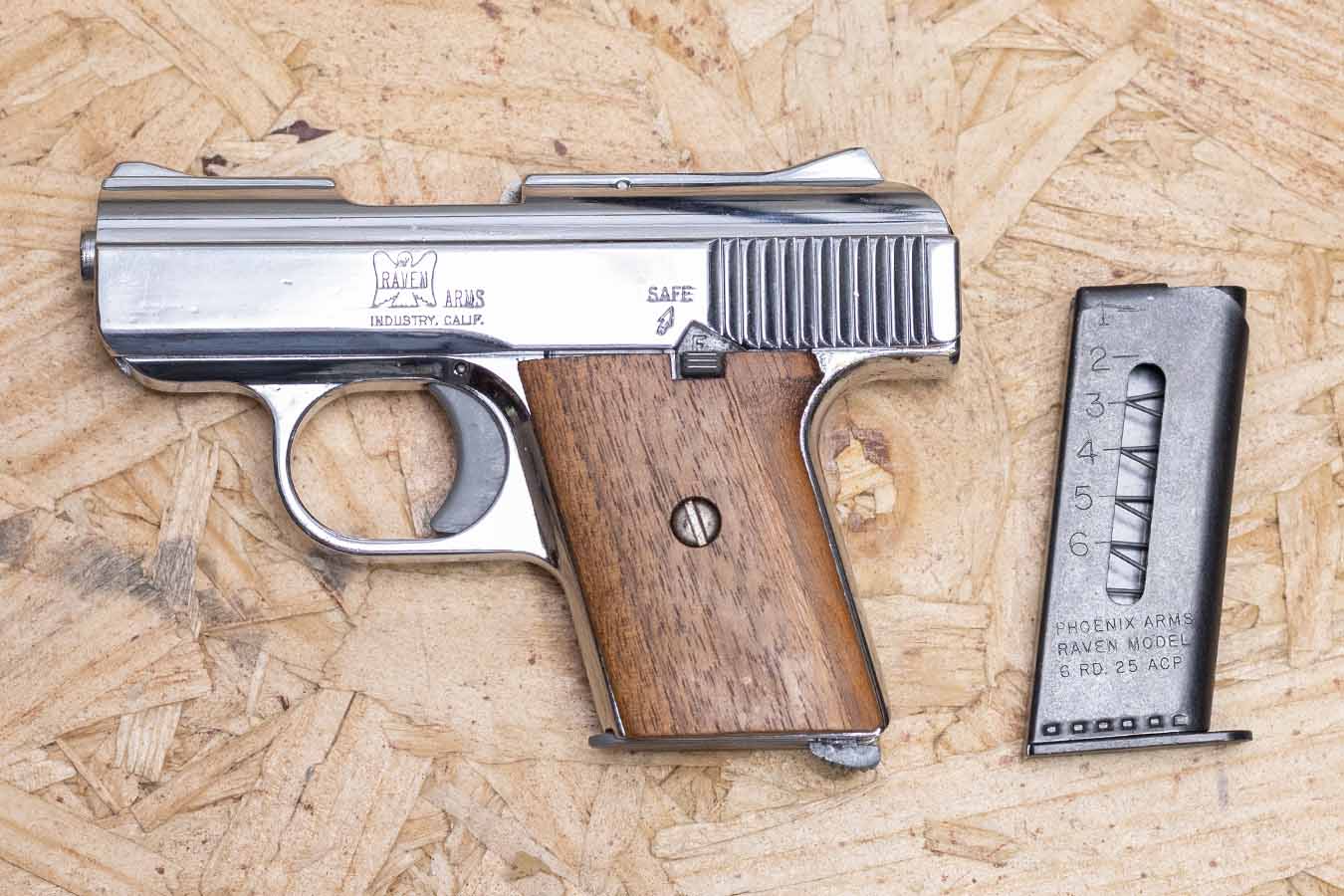 RAVEN ARMS MP-25 25 ACP Police Trade-In Pistol with Extra Magazine