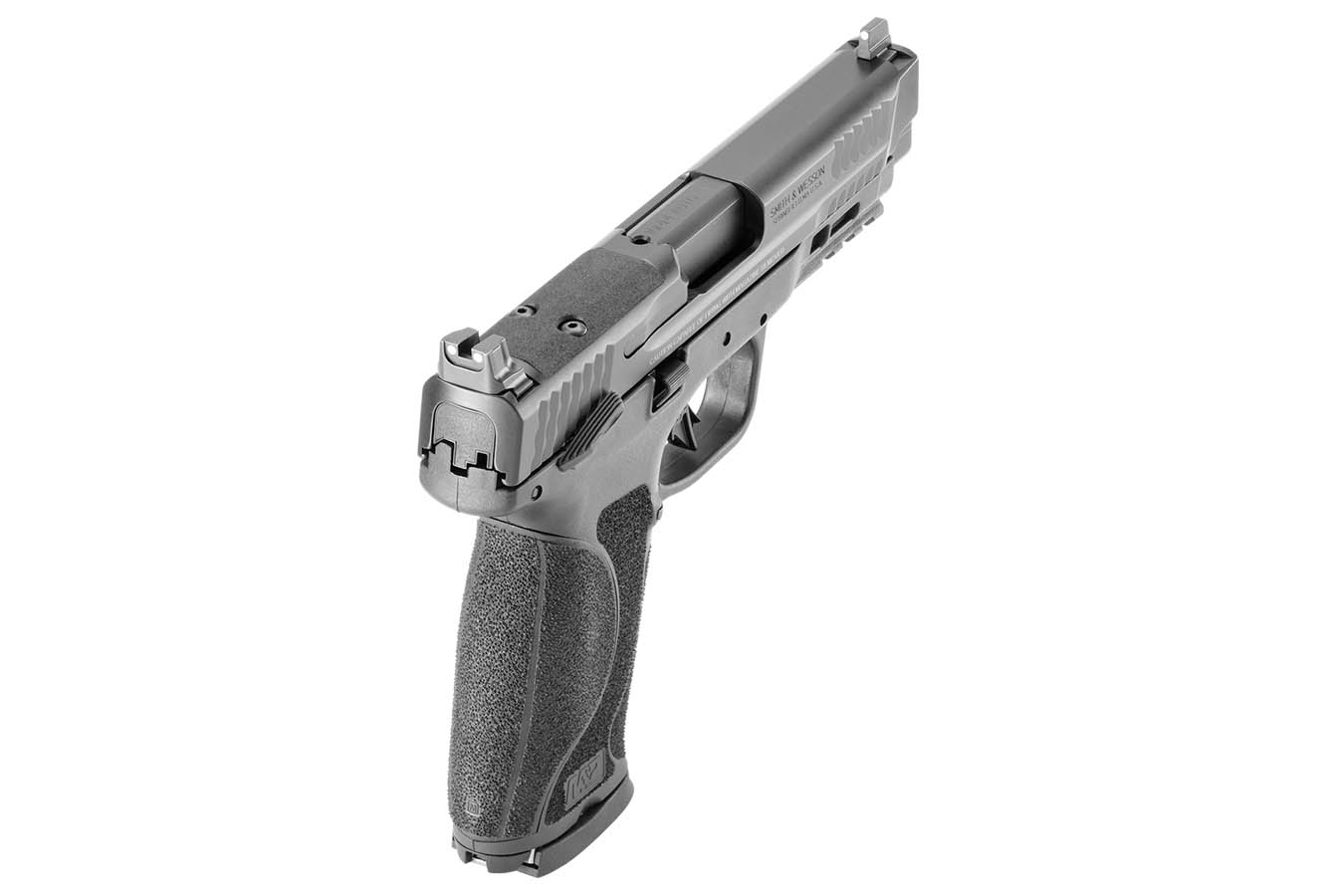 SMITH AND WESSON M&P10mm M2.0 10mm Optic Ready Bundle with Viridian RFX-11 Green Dot, Four Mags and Savior Bag