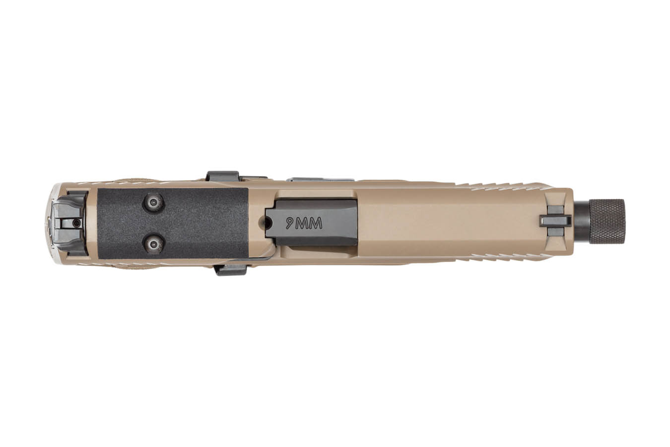 SMITH AND WESSON M&P9 M2.0 9mm Optic Ready Pistol with FDE Finish and Threaded Barrel