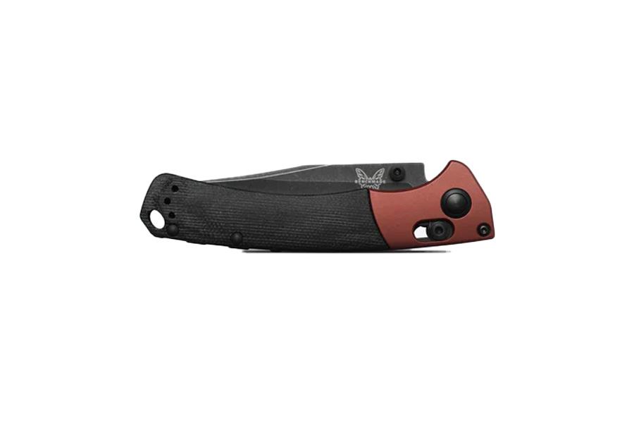 BENCHMADE KNIFE Mini Crooked River Knife | Burnt Copper | Black Micarta 