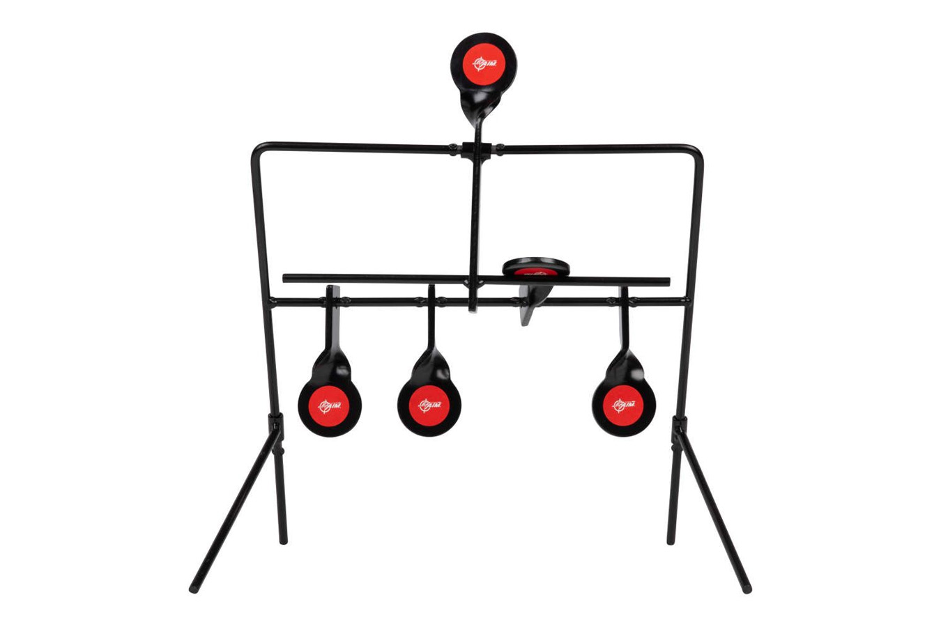 ALLEN COMPANY Resetting Steel Target, Black