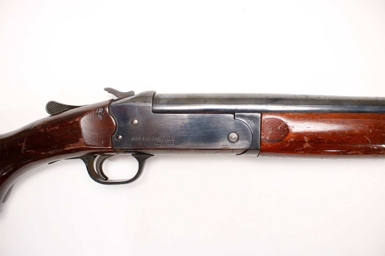 SHINN-A-SIPJA IND. CO. Top Break Single-Shot 12-Gauge Police-Trade Shotgun