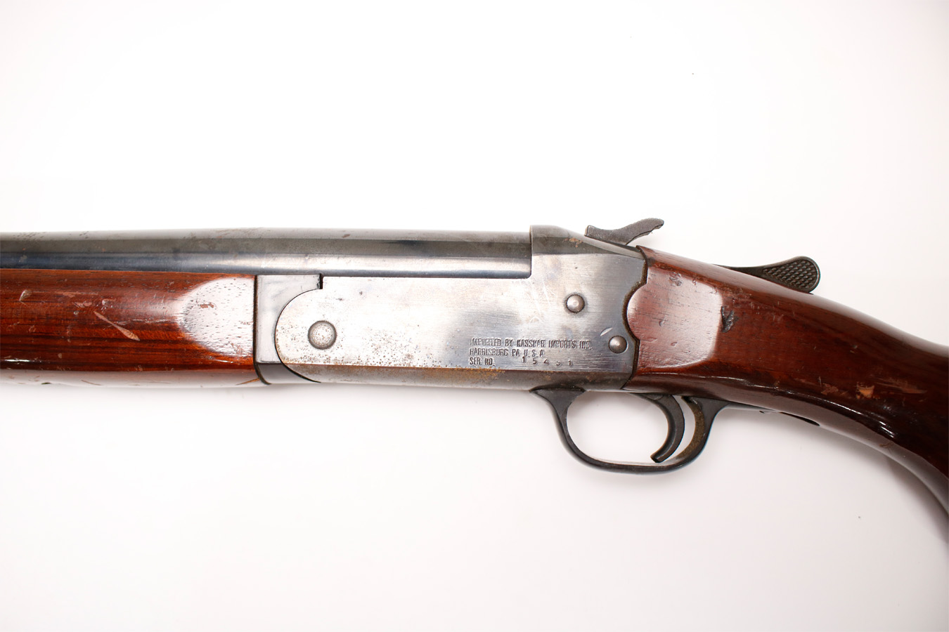 SHINN-A-SIPJA IND. CO. Top Break Single-Shot 12-Gauge Police-Trade Shotgun