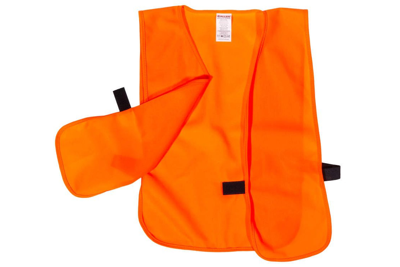 ALLEN COMPANY Hunting Safety Vest Youth Orange Polyester