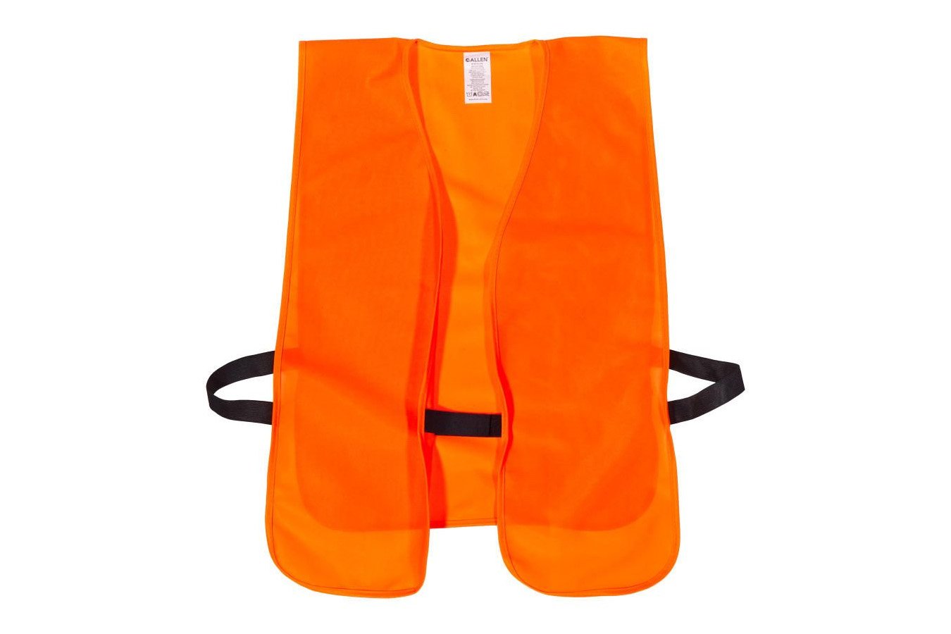 ALLEN COMPANY Safety Vest 2XL Orange Polyester