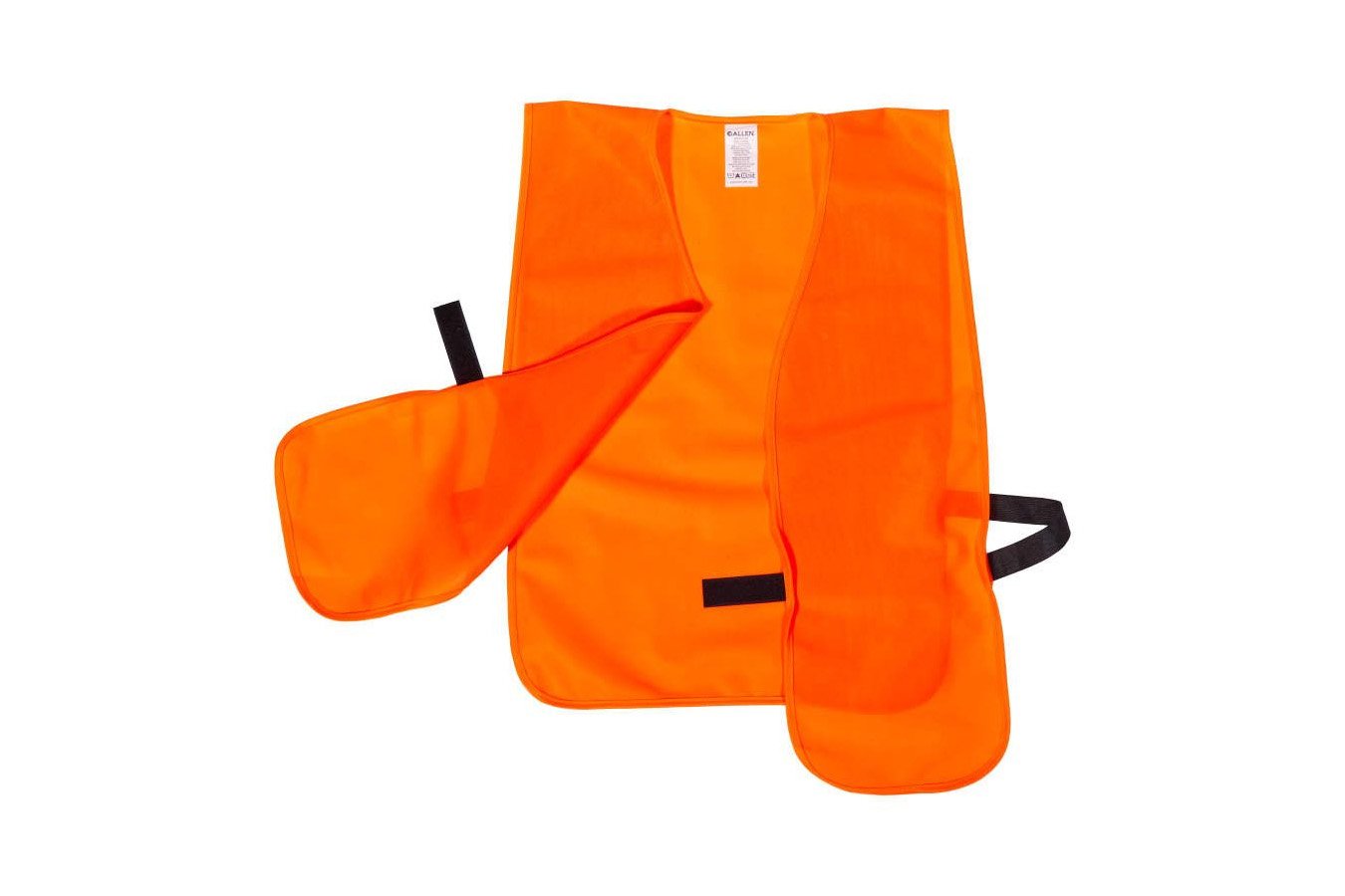 ALLEN COMPANY Safety Vest 2XL Orange Polyester