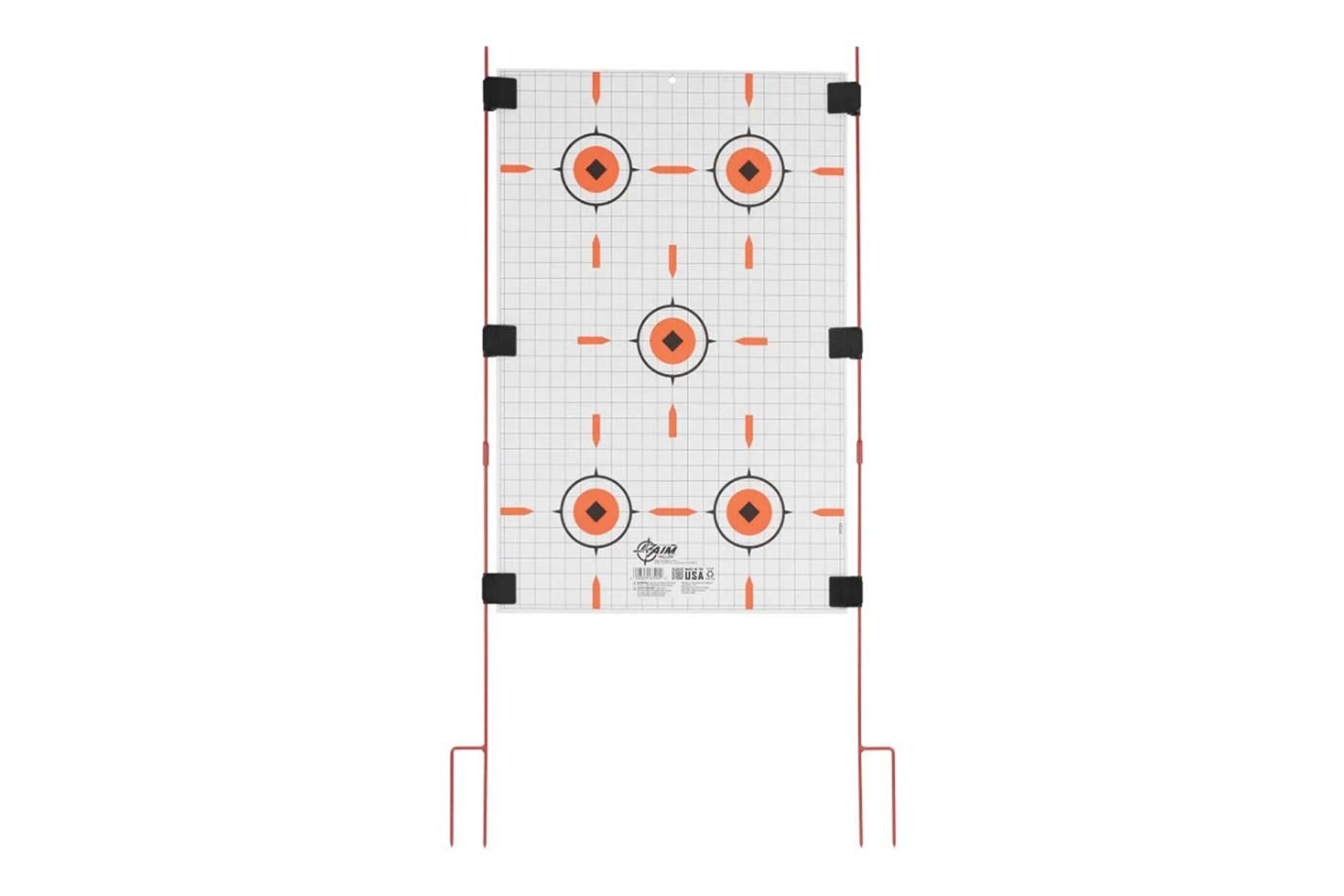 ALLEN COMPANY EZ Aim Stow-N-Go Target Stakes, Quick Setup/Takedown