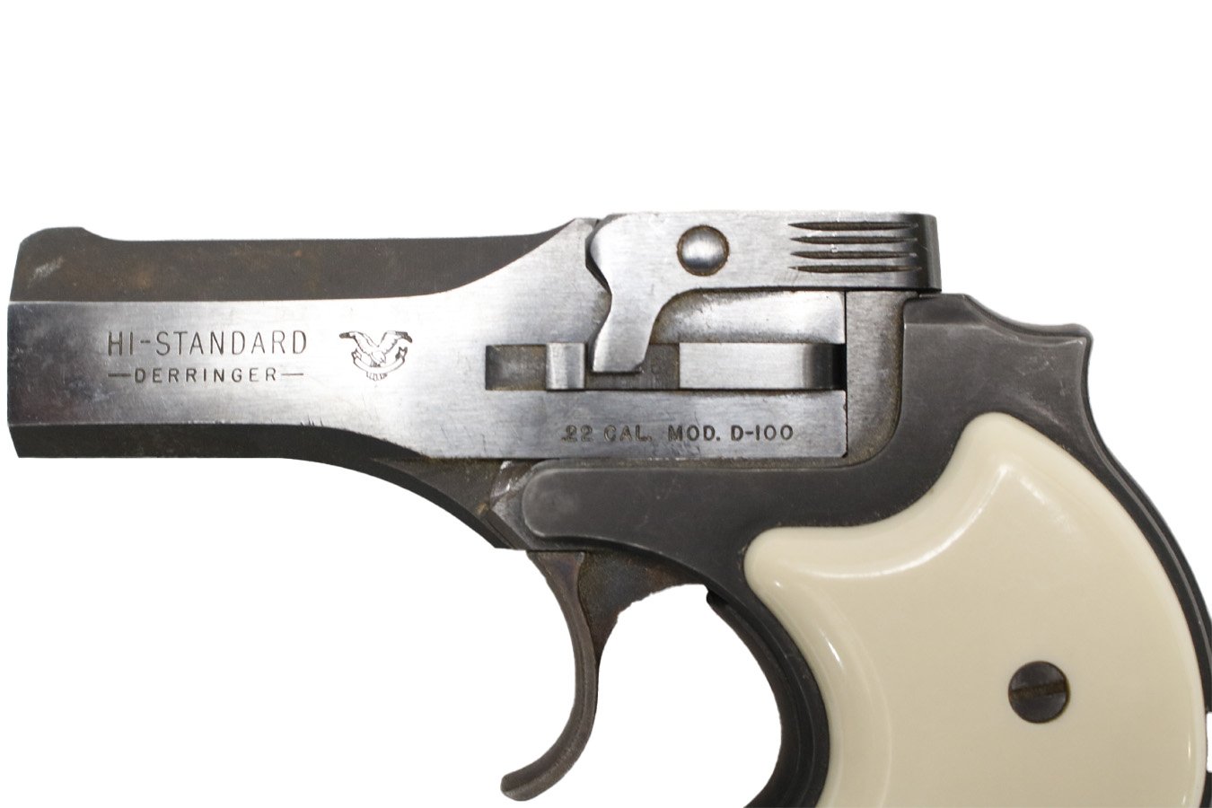 HIGH STANDARD D-100 22LR Police Trade-in Derringer