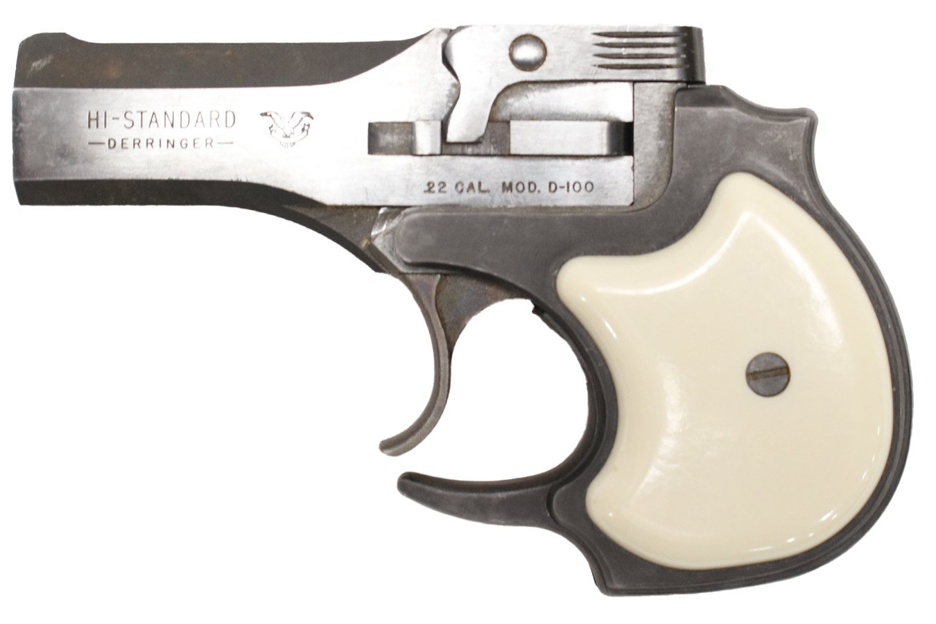 HIGH STANDARD D-100 22LR Police Trade-in Derringer