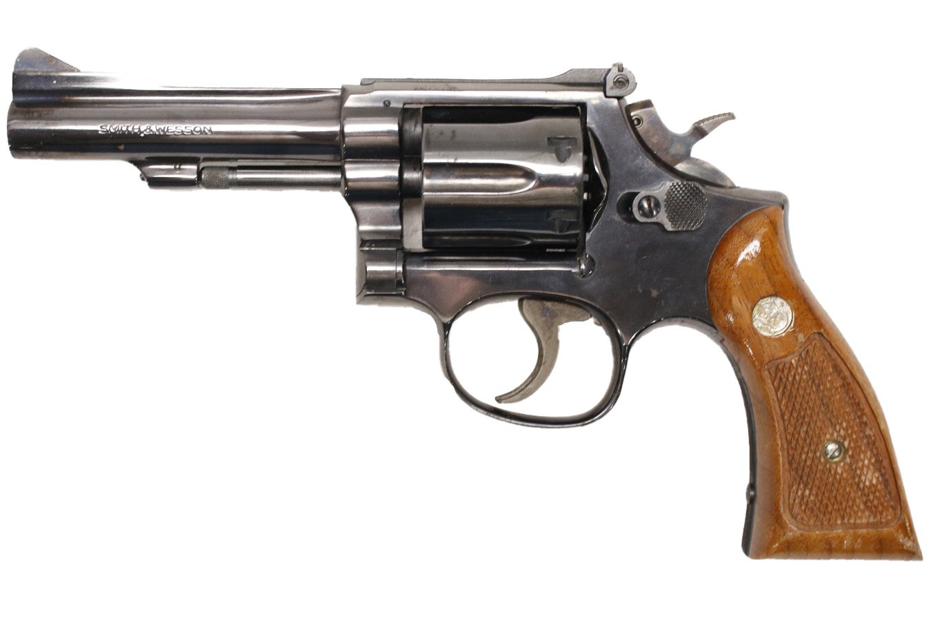 SMITH AND WESSON 15-3 38 Special Police Trade-in Revolver