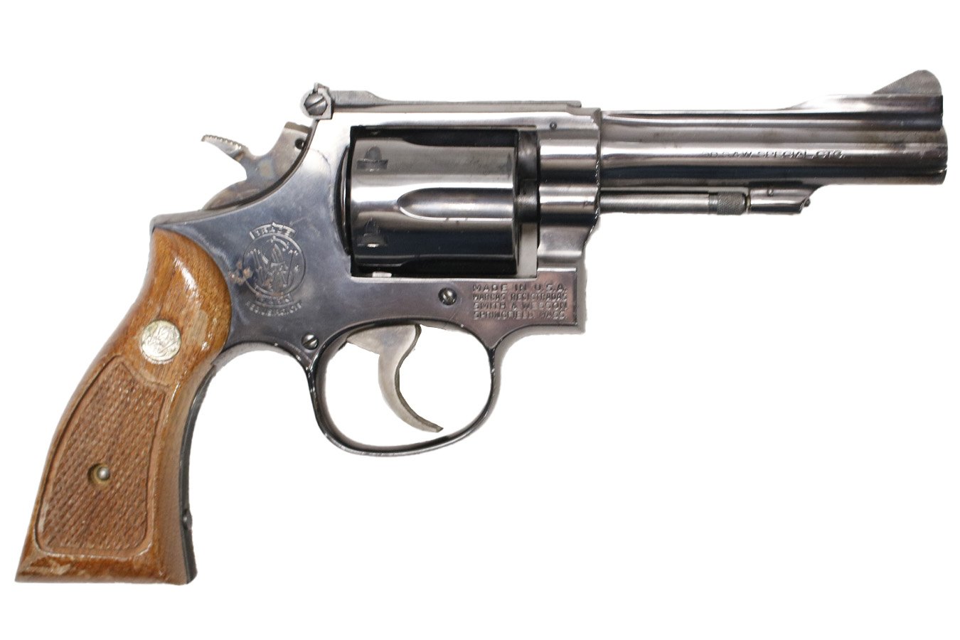 SMITH AND WESSON 15-3 38 Special Police Trade-in Revolver