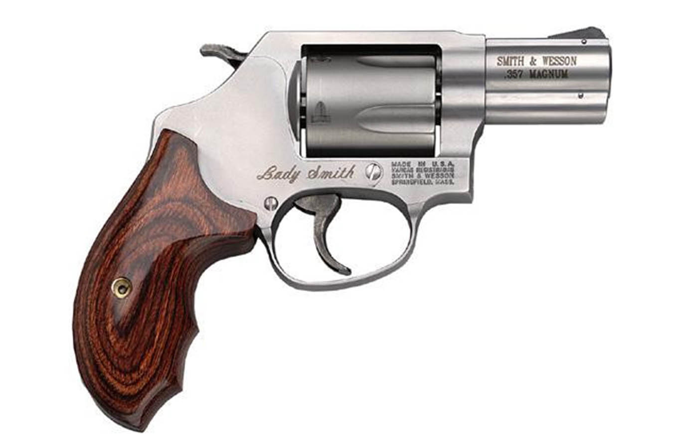 SMITH AND WESSON Model 60LS Ladysmith 357 Magnum J-Frame with Wood Grips