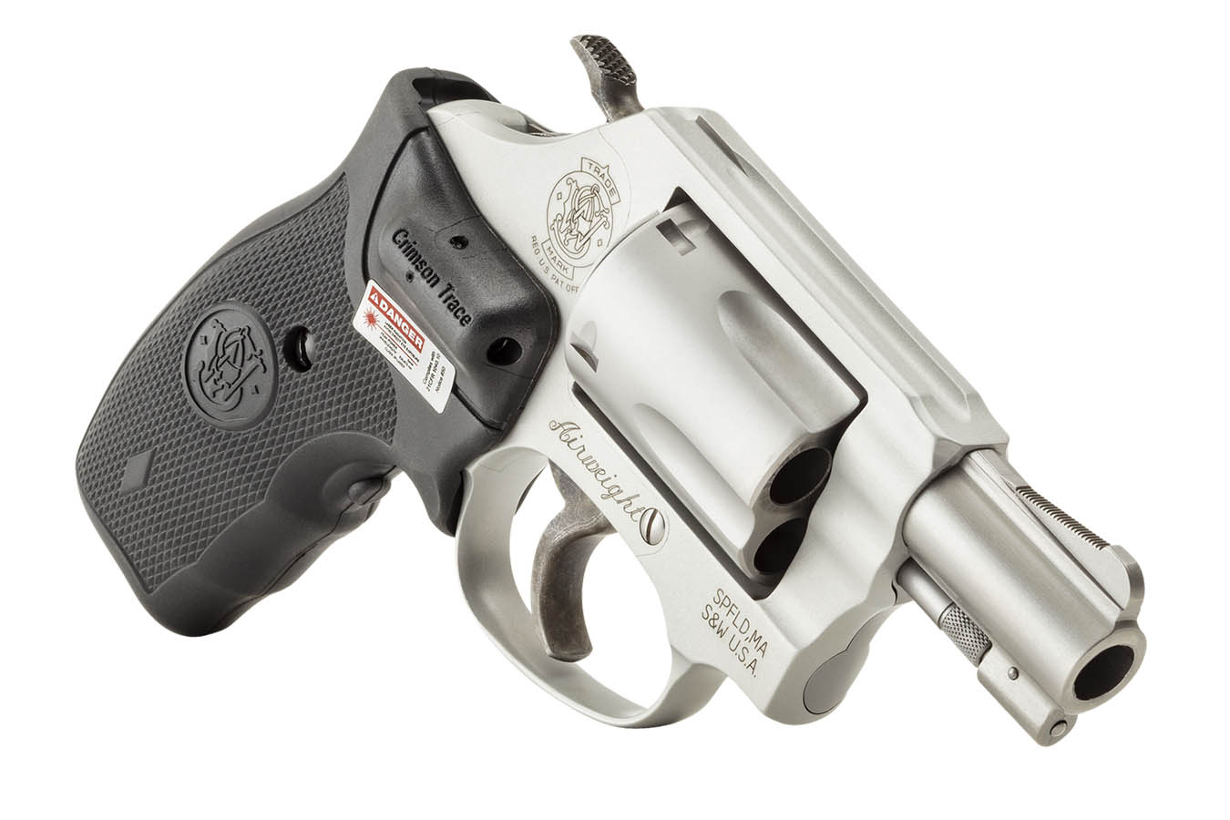 SMITH AND WESSON Model 637 38 Special J-Frame with Crimson Trace Lasergrip
