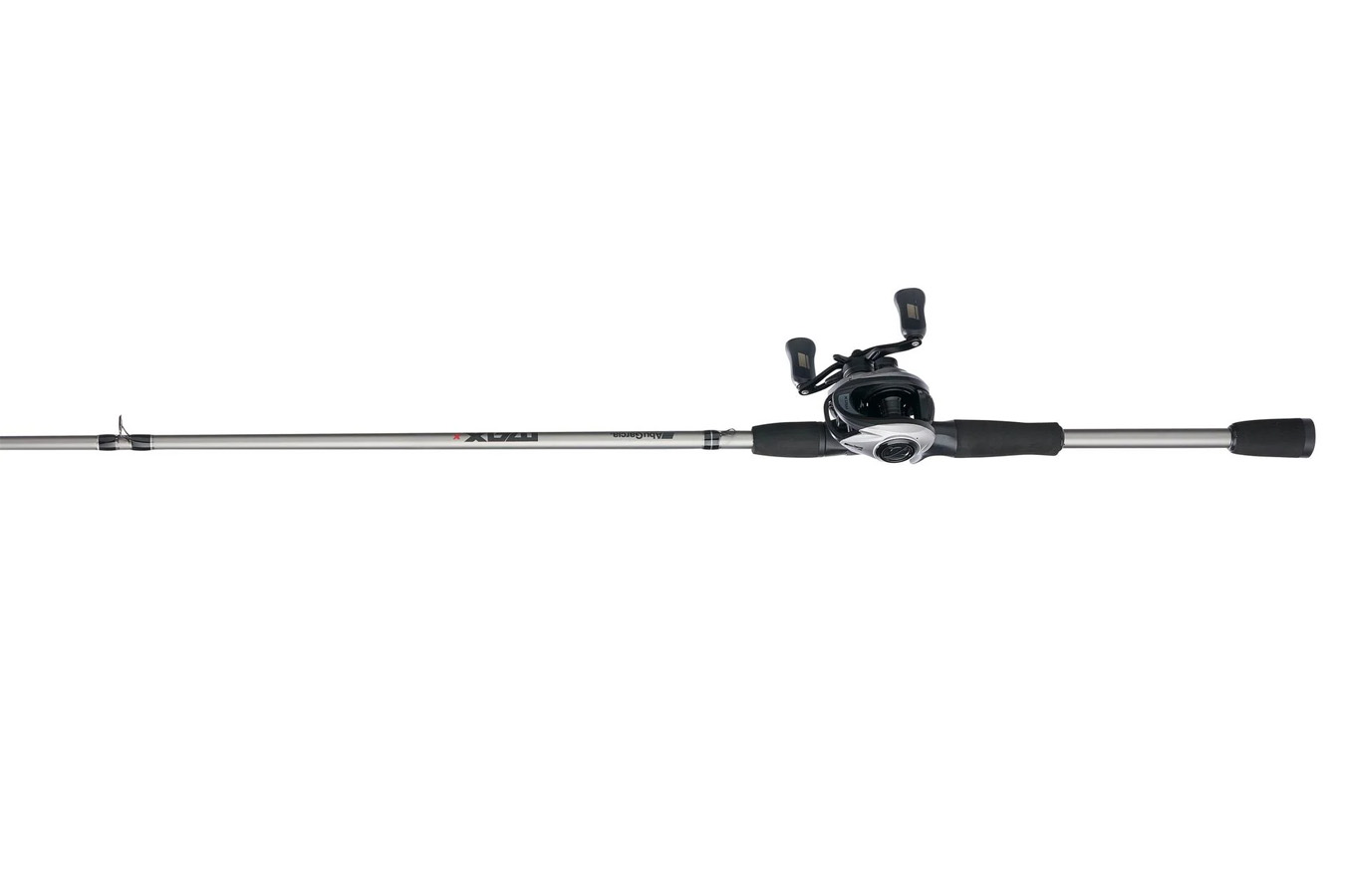 ABU GARCIA Max X 7 Foot Medium Heavy Baitcast Combo Rod Left Handle Position