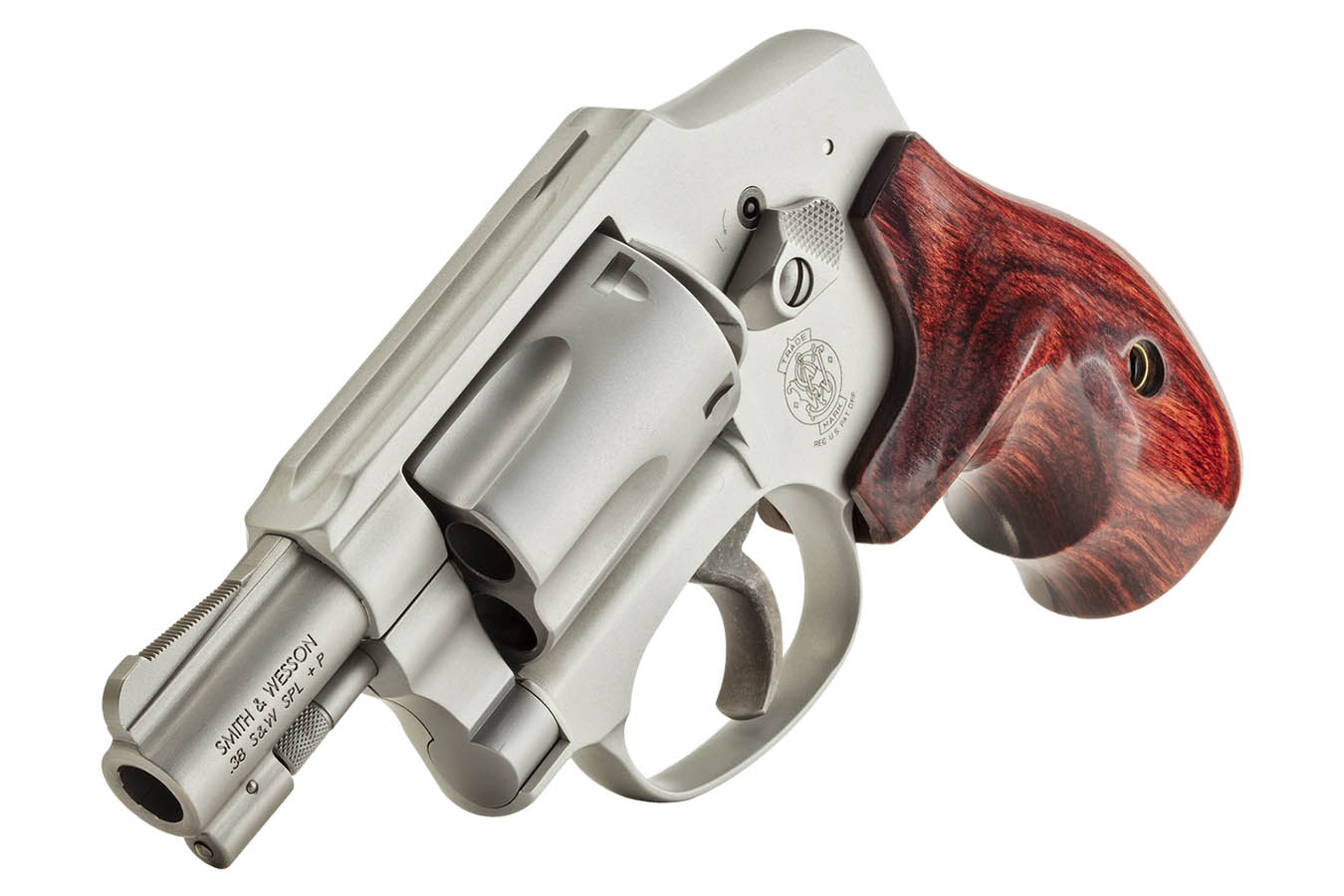 SMITH AND WESSON Model 642 Ladysmith 38 Special Revolver with Wood Grips