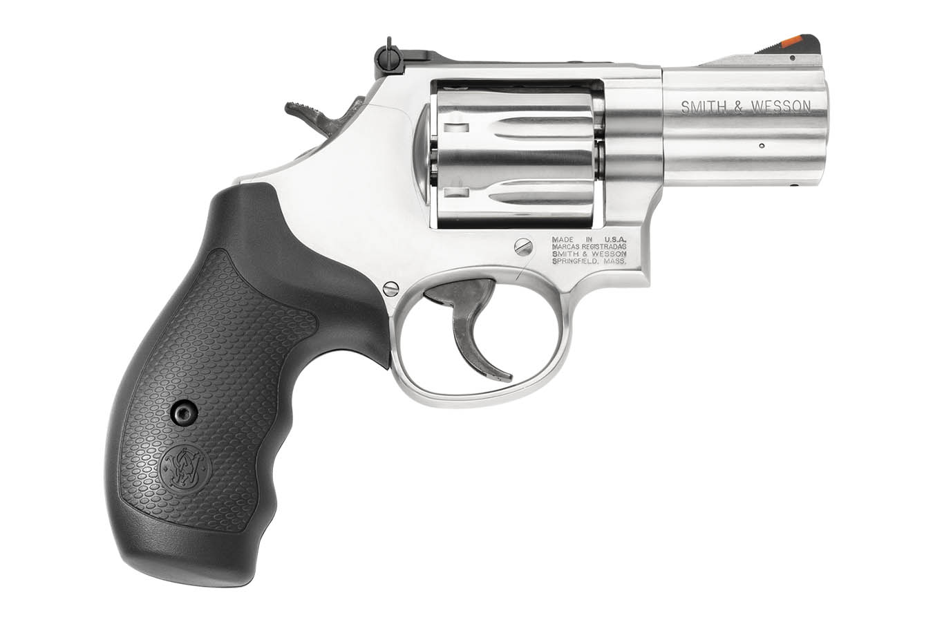 SMITH AND WESSON 686 Plus 357 Magnum Revolver with Stainless Finish