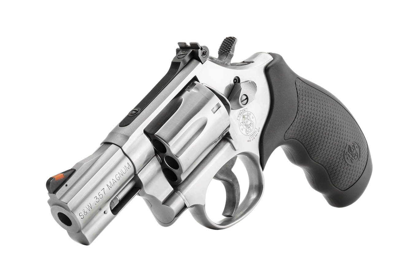 SMITH AND WESSON 686 Plus 357 Magnum Revolver with Stainless Finish