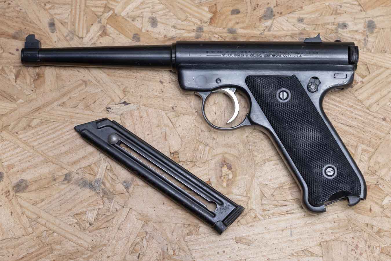 RUGER Mark I Target 22LR Police Trade-In Pistol