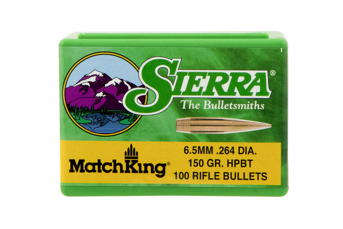 SIERRA BULLETS 6.5mm 150gr HPBT/CN MatchKing 100/Box