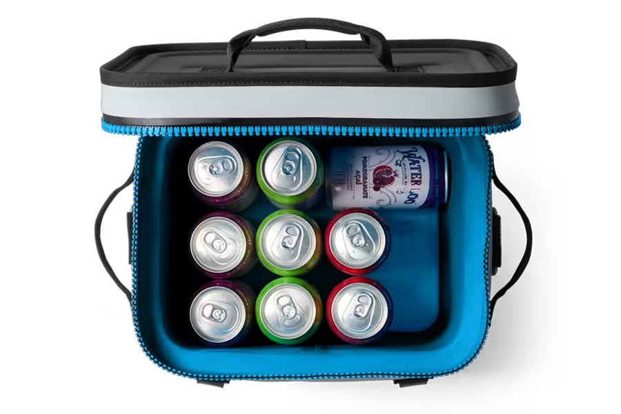 YETI COOLERS Hopper Flip 12 Cooler Fog Gray Blue 20th Anniversary