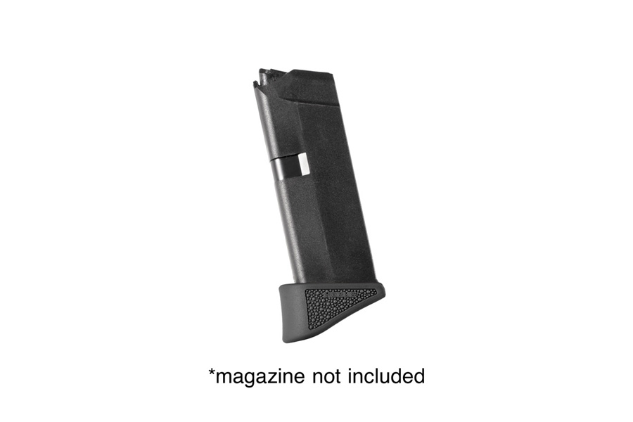 HOGUE INC Overmolded Rubber Grip Extension Base Pad for 6 Round Magazine, Black