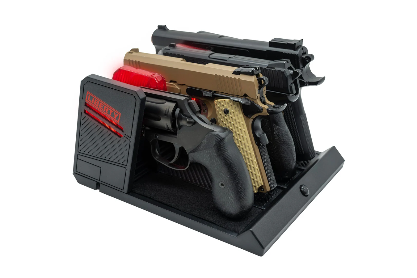 LIBERTY LED Pistol Rack / Holder - Red