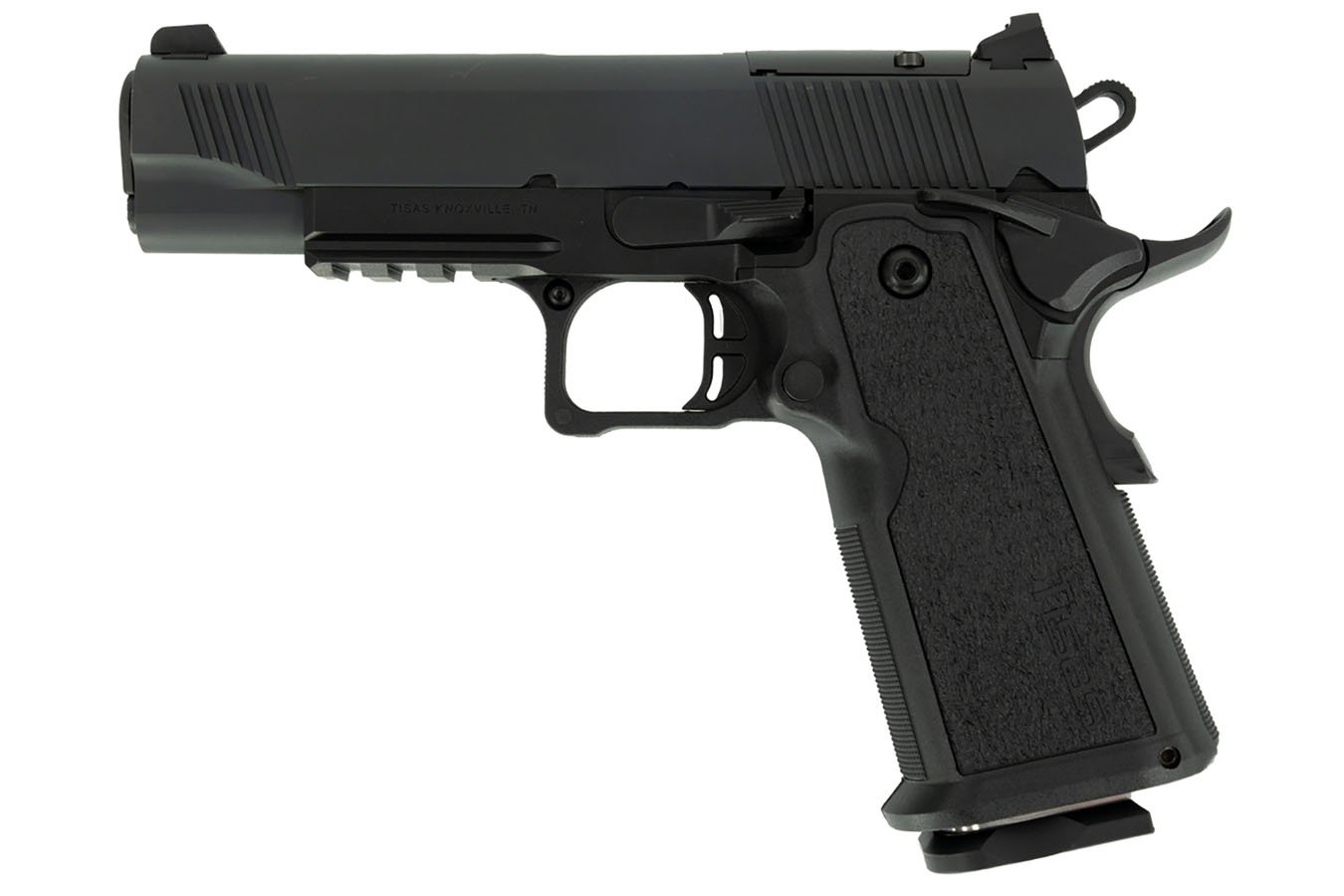 Tisas 1911 Carry Double Stack 9mm Optic Ready Pistol with 4.25-Inch ...