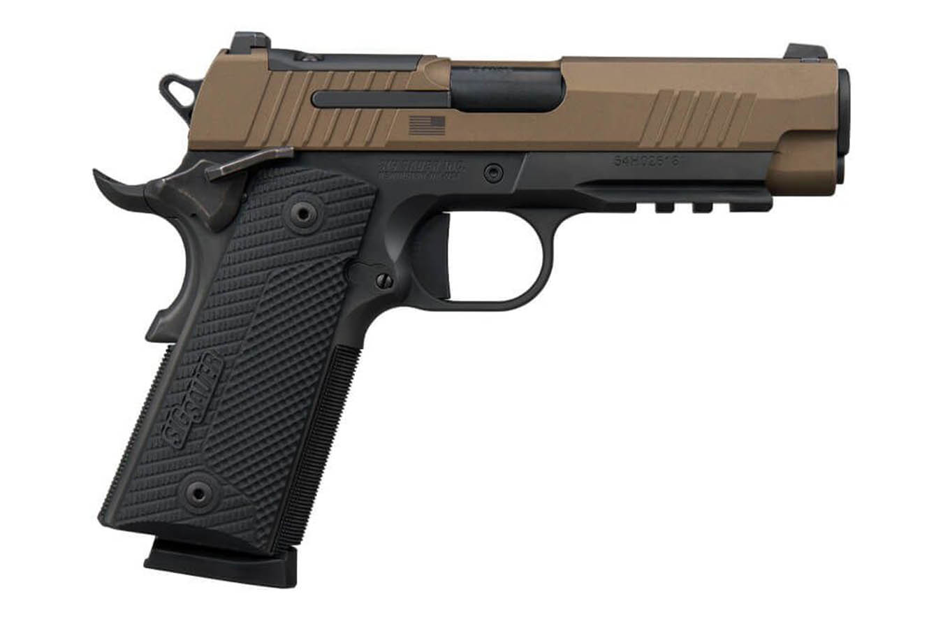 SIG SAUER 1911-XCARRY Freedom Bronze 45 ACP Optic Ready Pistol