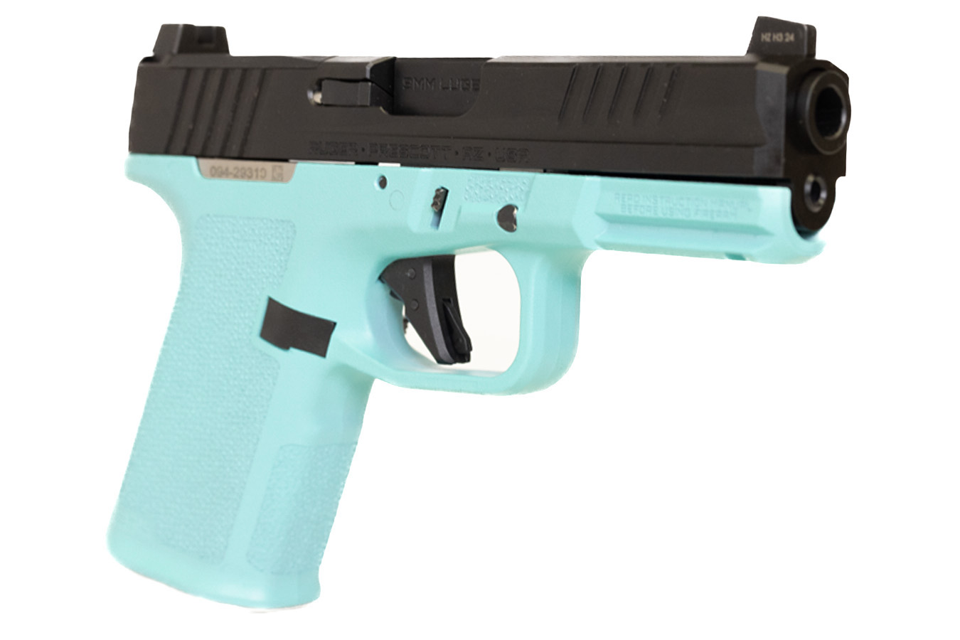 RUGER RXM 9mm Optic Ready 15+1 Striker-Fired Pistol with Robin's Egg Blue Finish