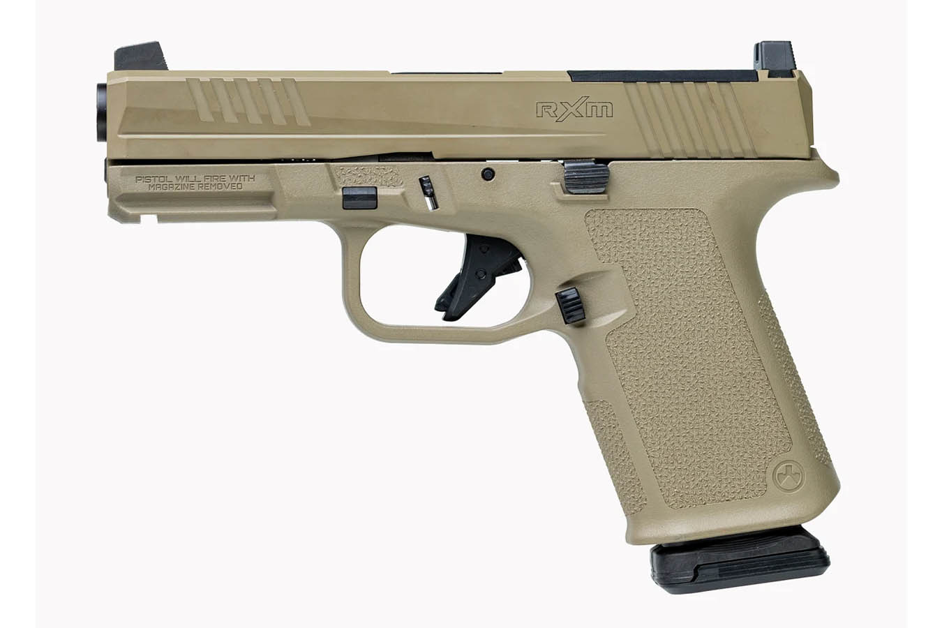 RUGER RXM 9mm Optic Ready FDE Pistol