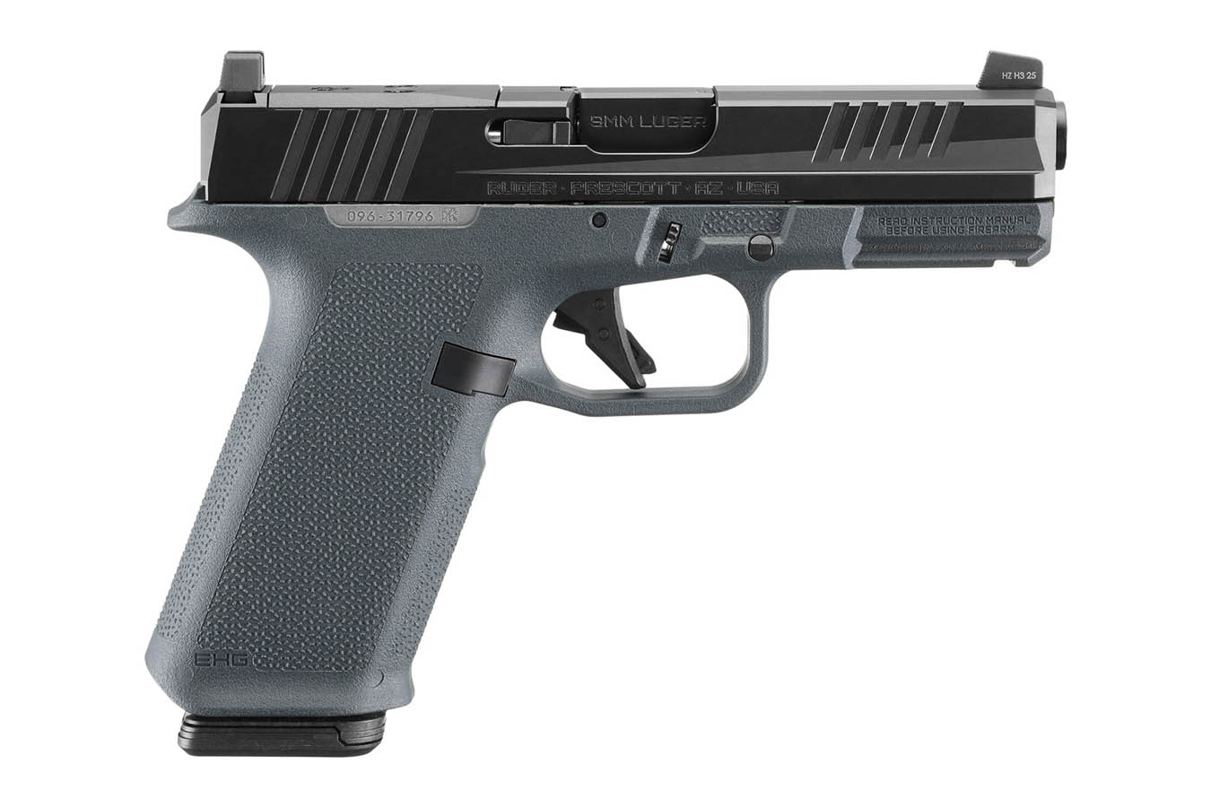 RUGER RXM 9mm Semi-Auto Pistol with Gray Frame