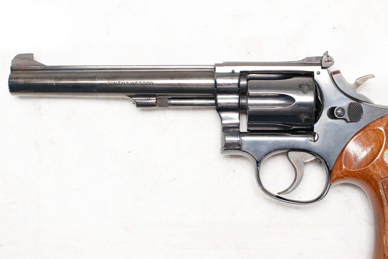 SMITH AND WESSON 17-3 22 LR Police Trade-In Revolver with 6 Inch Barrel