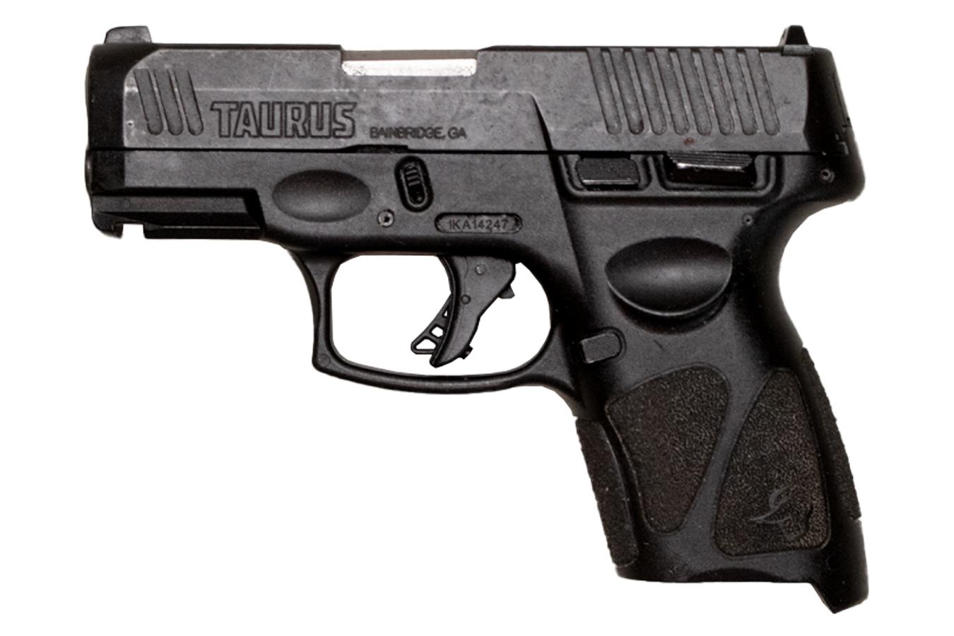 TAURUS G3C 9mm Police Trade-In Semi-Auto Pistol with Manual Safety (Magazine Not Included)