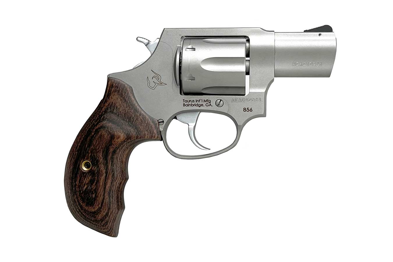 TAURUS 856 38 Special Revolver with Walnut Grips