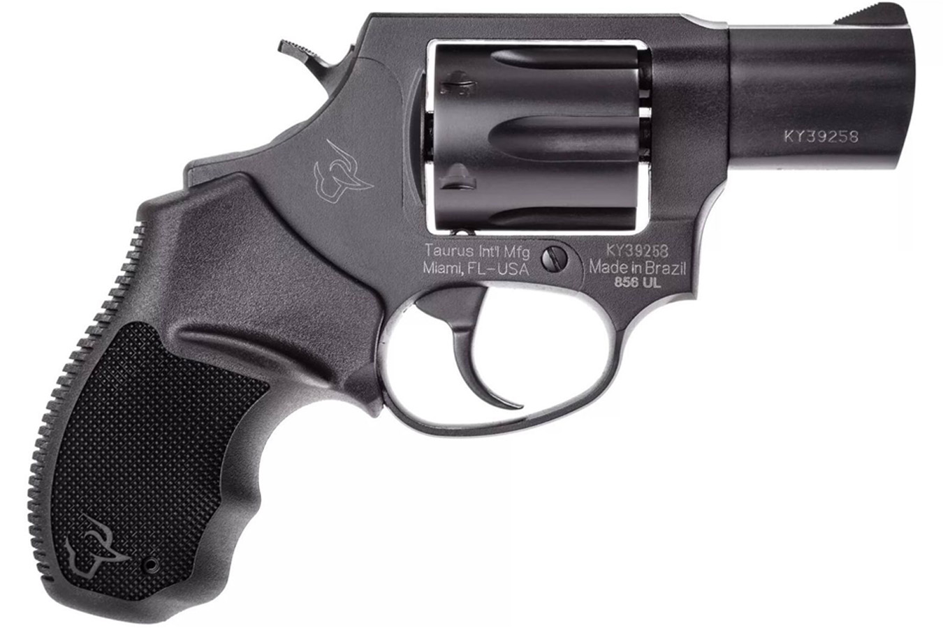 TAURUS 856 Ultra Lite 38 Special Revolver with Matte Black Finish