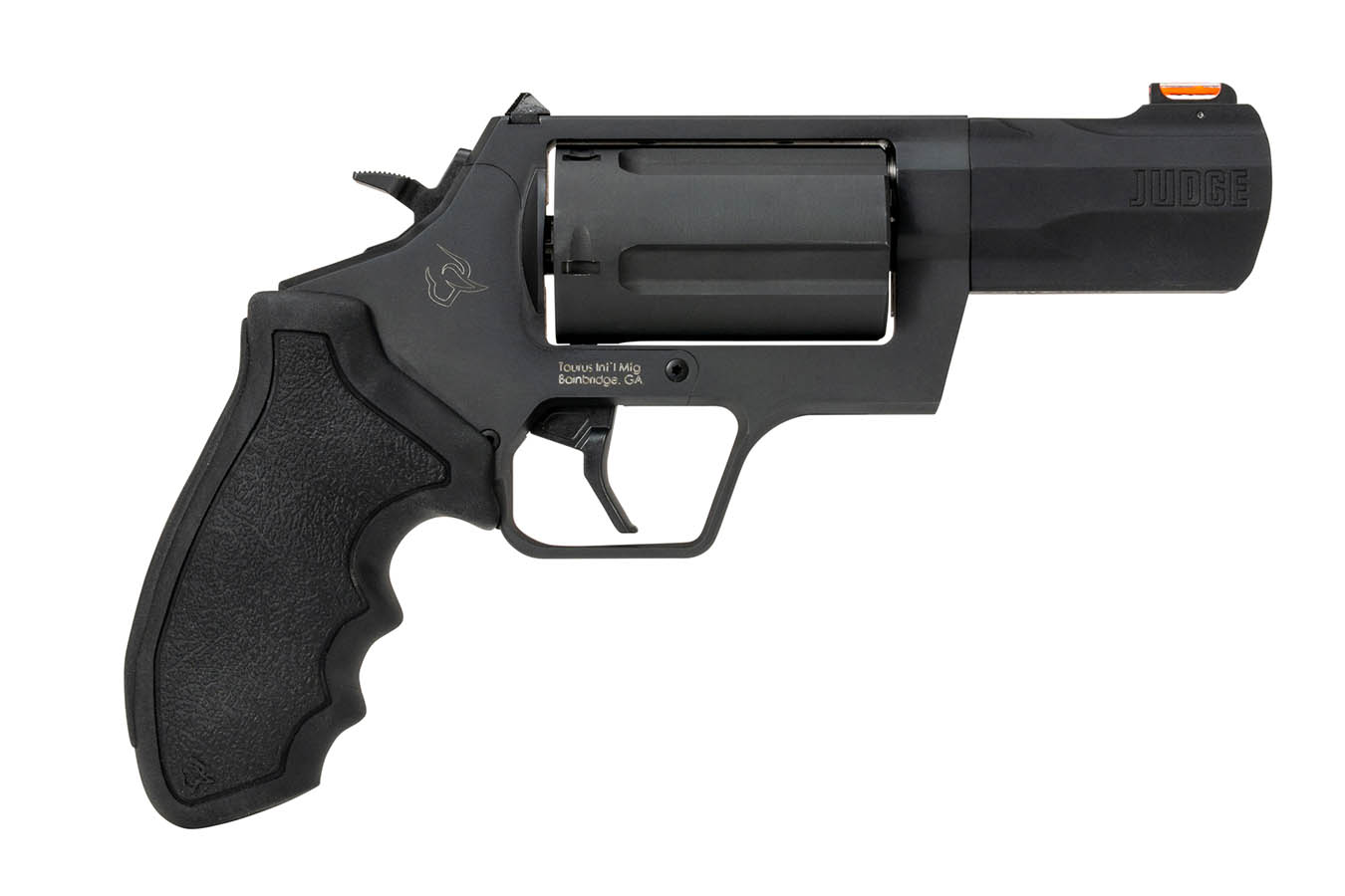 TAURUS New Judge 45 Colt / 410-Bore Double-Action Revolver with Black Finish