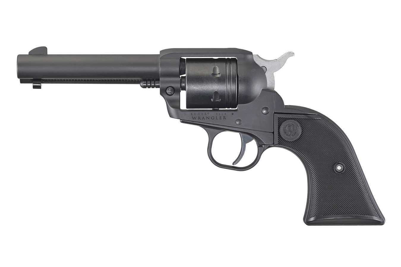 RUGER Wrangler 22LR Black Cerakote Single-Action Revolver