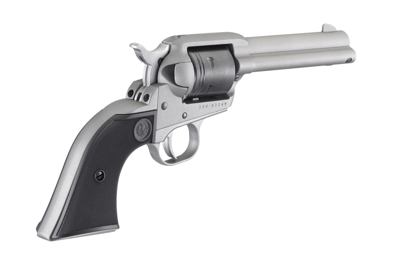 RUGER Wrangler 22LR Silver Cerakote Single-Action Revolver