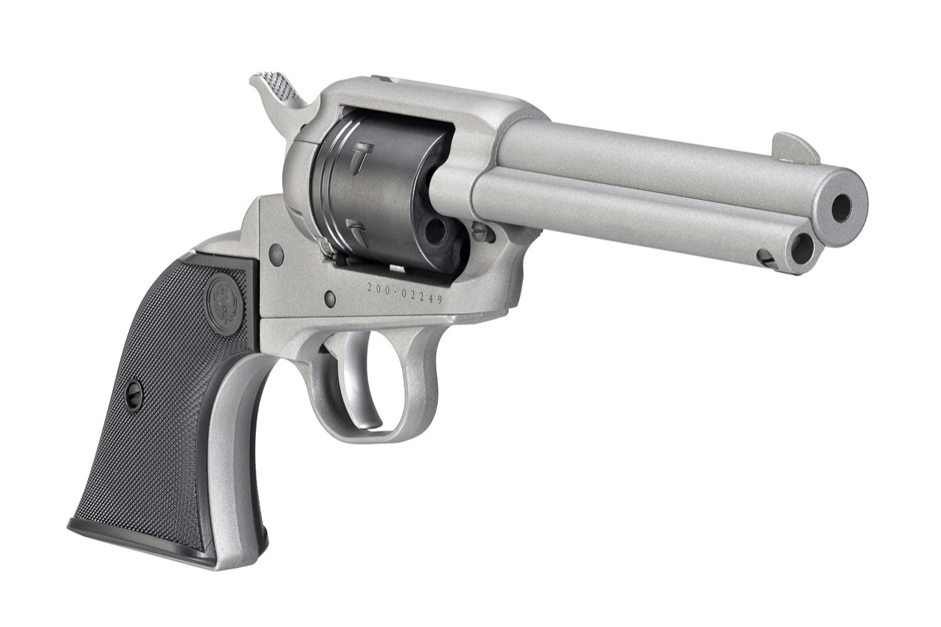 RUGER Wrangler 22LR Silver Cerakote Single-Action Revolver