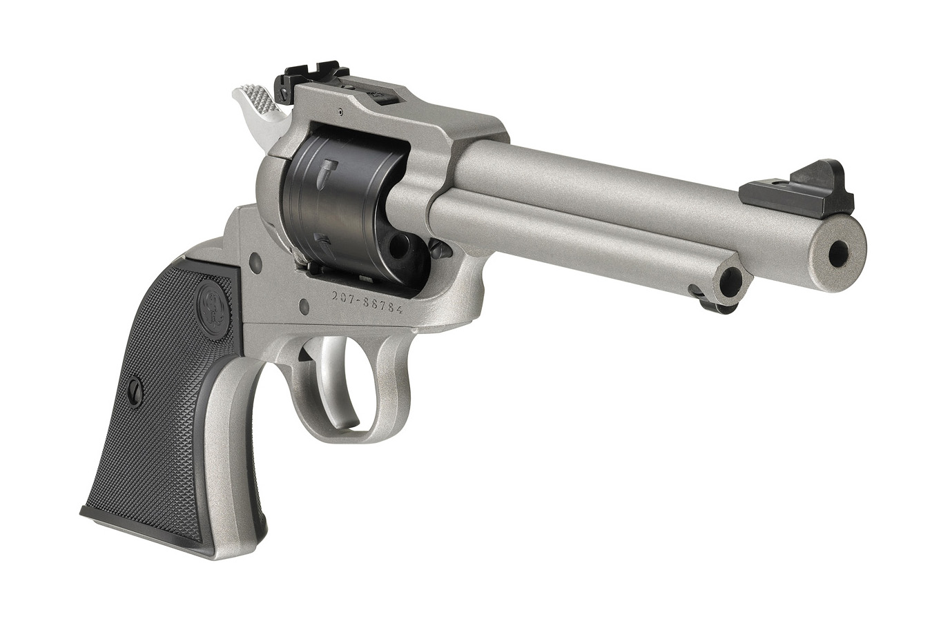 RUGER Super Wrangler 22LR/22WMR Revolver with Silver Cerakote Finish