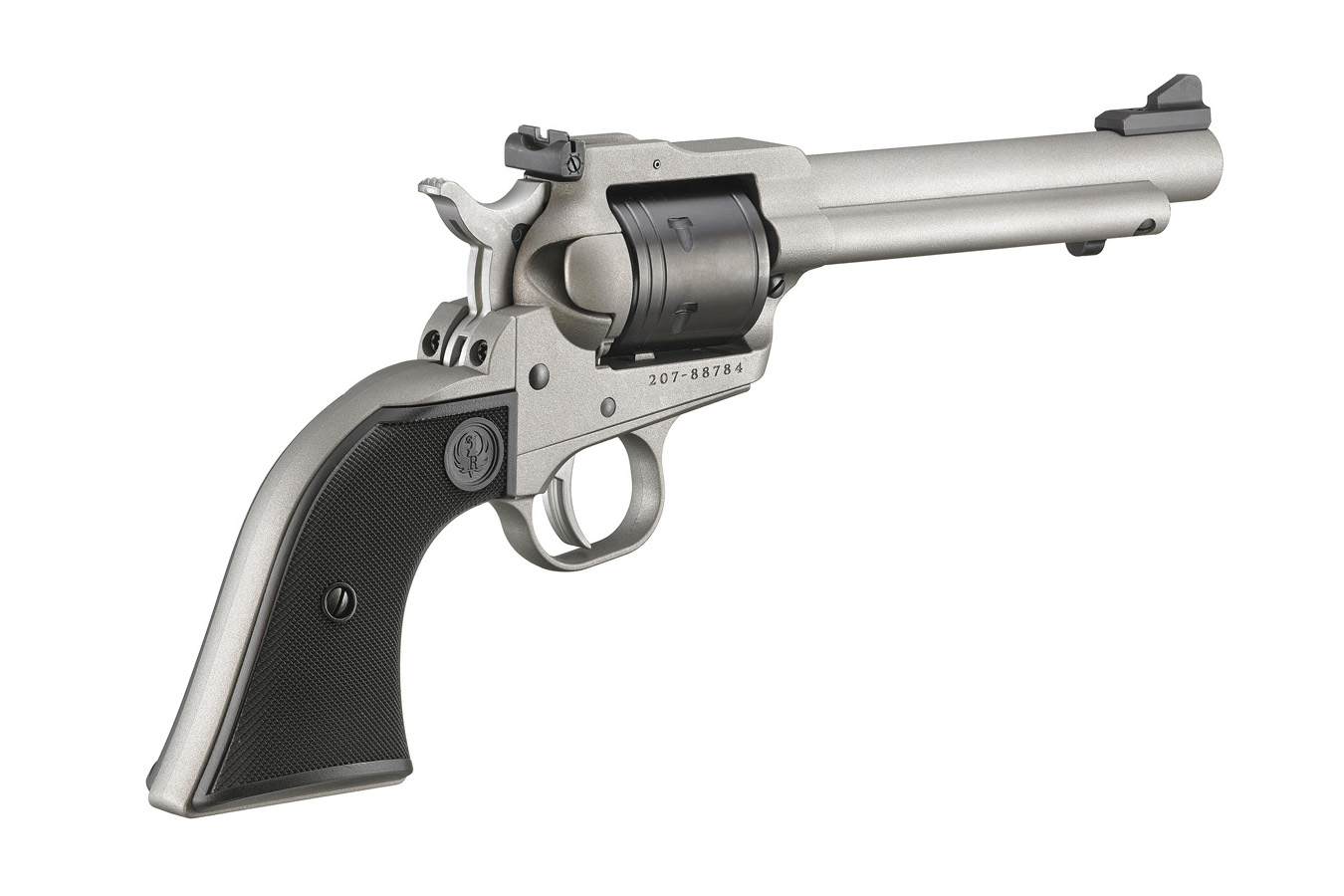 RUGER Super Wrangler 22LR/22WMR Revolver with Silver Cerakote Finish