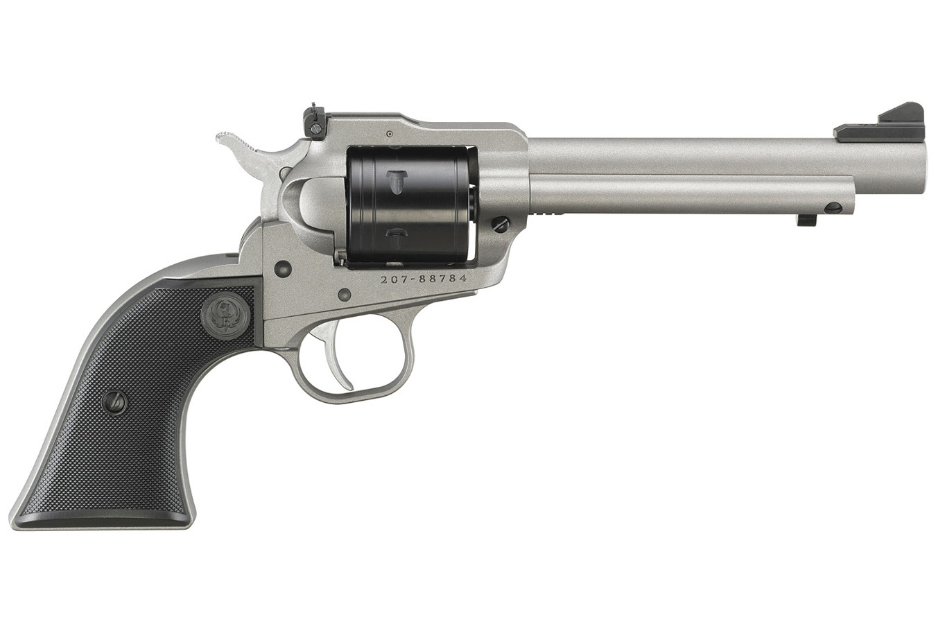 RUGER Super Wrangler 22LR/22 Magnum Revolver with Silver Cerakote Finish