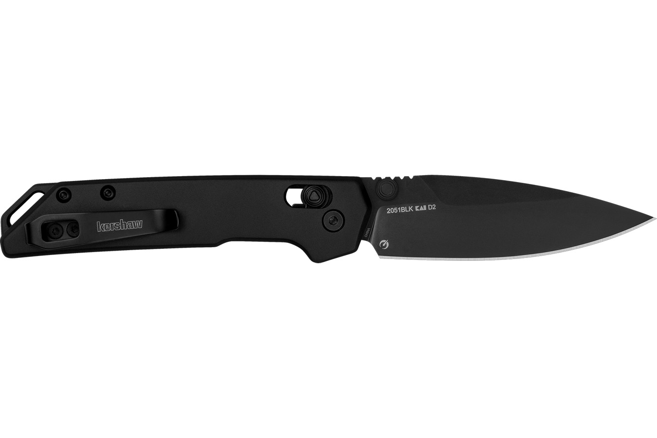 KERSHAW KNIVES Mini Iridium Folding Knife - Black