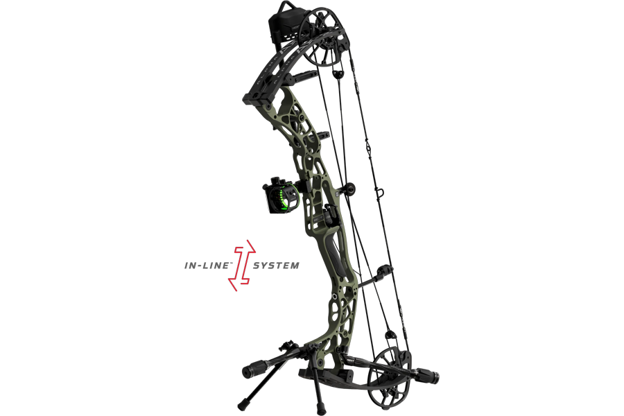 HOYT Alpha AX-2 32 HBX Gen 4 RH Compound Bow - Tombstone