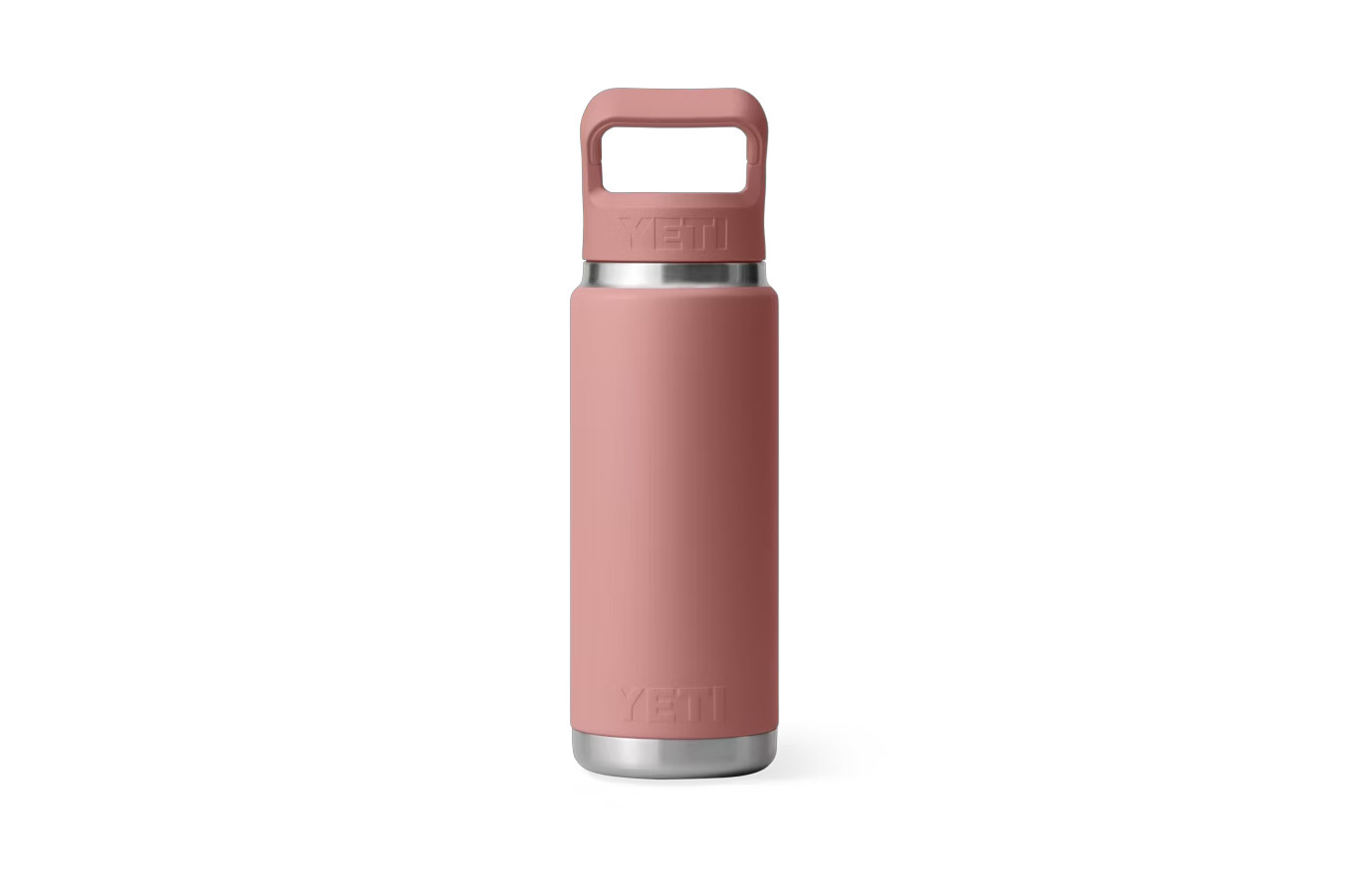 YETI COOLERS Rambler 26 oz Water Bottle - Sandstone Pink