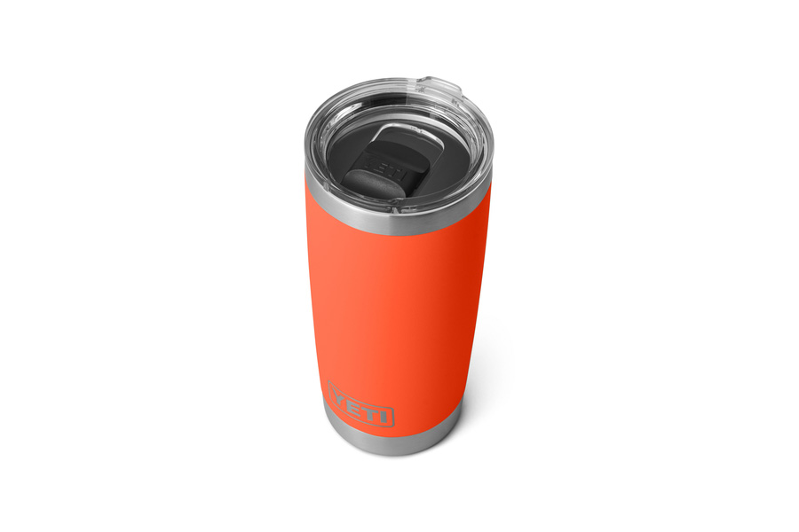 YETI COOLERS Rambler 20oz Tumbler with Magslider Lid Papaya