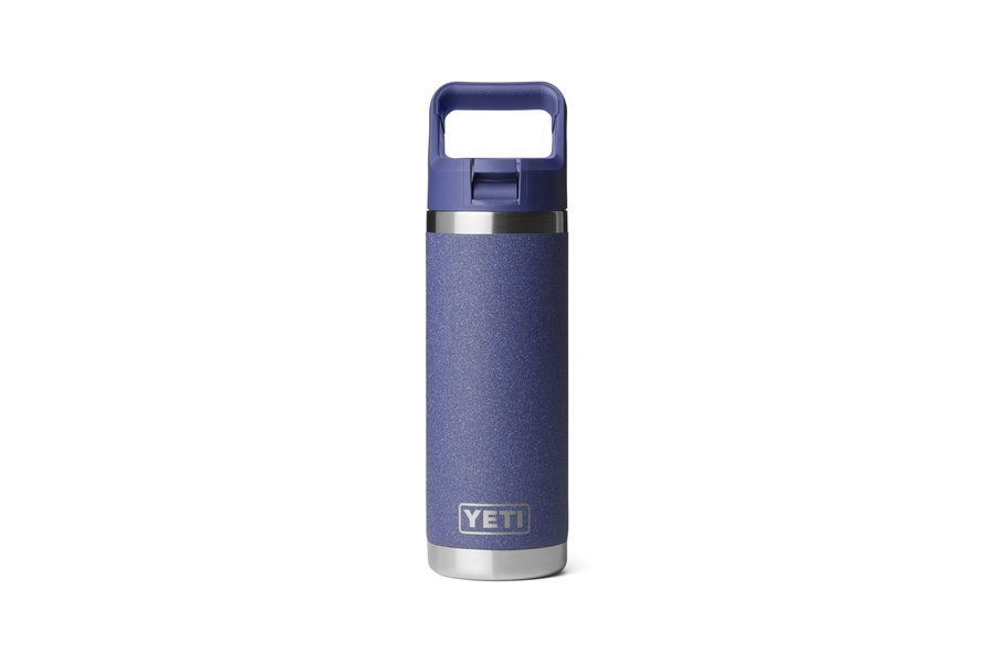 YETI COOLERS Rambler 18 oz Water Bottle with Straw Cap Moon Dust