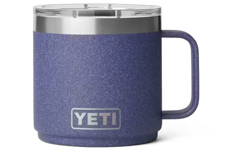 YETI COOLERS 14oz Rambler Stackable Mug with Durasip Ceramic, Moon Dust